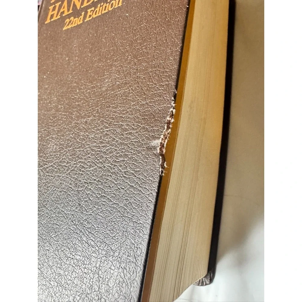 1985 Industrial Press 3rd Print Machinery's Handbook 22nd Edition by Erik Oberg‎